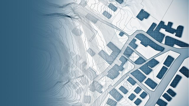 A land planning map representing a development project in Modesto, CA